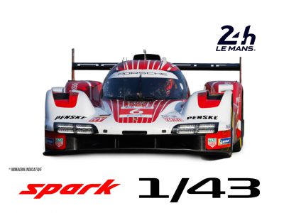 modellino porsche 963 n6 24h le mans 2025 spark 1:43