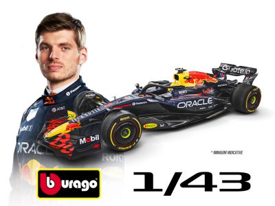 modellino red bull f1 2025 max verstappen rb21 scala 1:43 burago