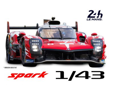 modellino toyota gr010 n7 24h le mans 2025 spark 1:43