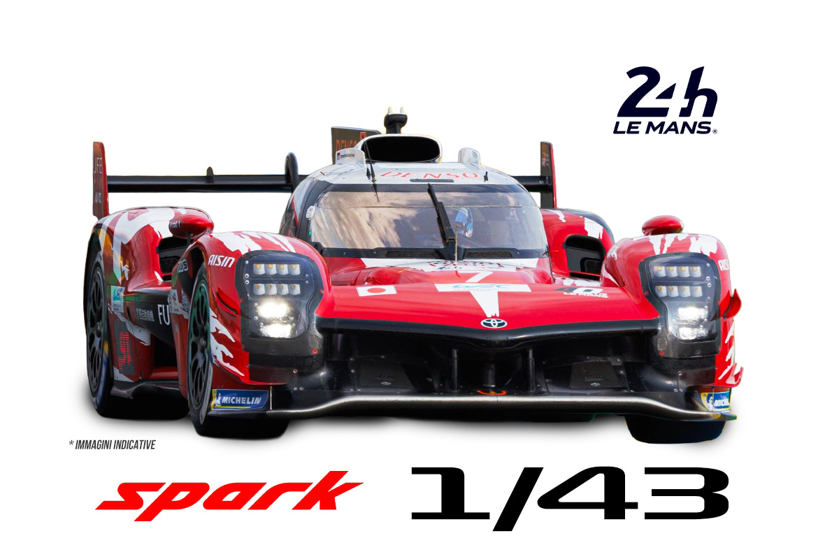 トヨタ GR010 ミニカー 1/43 Le Mans 2025 スパーク 1/43 トヨタ GR010 ハイブリッド トヨタ ガズー レーシング