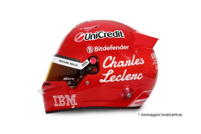 modellino casco charles leclerc monza 2025 tributo niki lauda scala 1:5 looksmart