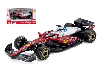modellino ferrari monza f1 2025 leclerc sf-25 scala 1:43 burago