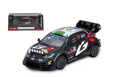 modellino toyota gr1 rally 1 wrc 2024 evans scala 1:43 burago