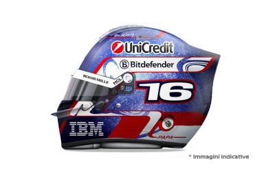 modellino casco charles leclerc singapore 2025 scala 1:5 looksmart
