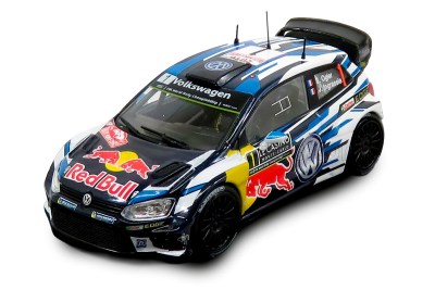 polo wrc 2016 ogier montecarlo winner scala 1:43 edicola