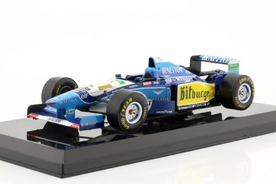 modellino Benetton B195 Michael Schumacher Campione F1 1995 Scala 1:24 Edicola