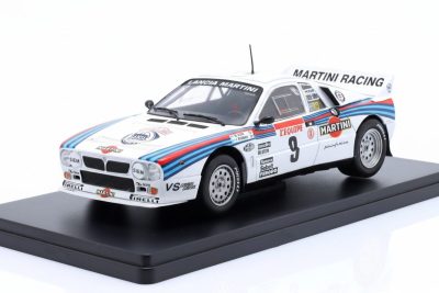 modellino Lancia Rally 037 Markku Alén Rally Monte Carlo 1983 Scala 1:24 Edicola