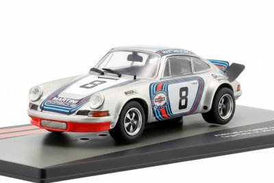 modellino Porsche 911 Carrera RSR Vincitore Targa Florio 1973 Herbert Müller Scala 1:43 Edicola