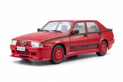 Modellino MCG Alfa Romeo 75 Turbo Evoluzione 1987 Scala 1:18