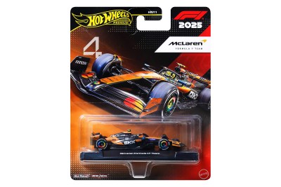 modellino f1 mclaren hotwheels premium lando norris 2025 scala 1:64