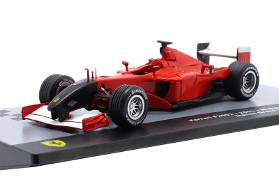modellino ferrari f2001 schumacher muso nero monza 2001 scala 1:43 edicola altaya centuaria