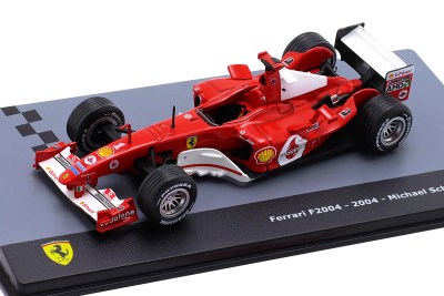 modellino f1 ferrari f2004 scala 1:43