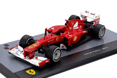 modellino ferrari f2012 alonso f1 2012 scala 1:43 edicola altaya con vetrina