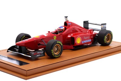 tecnomodel ferrari f300 schumacher monza 1996 with driver scala 1:18