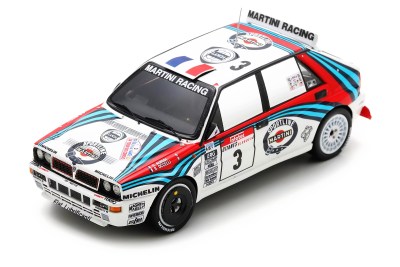 modellino Lancia Delta HF Integrale Vincitore Rally Monte Carlo 1992 D. Auriol Scala 1:43 spark model