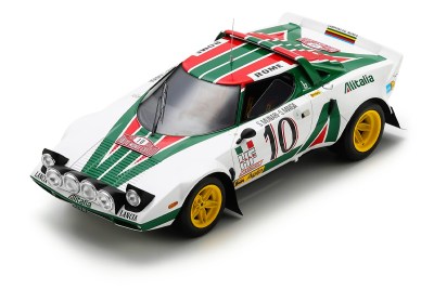 spark 1:18 lancia stratos hf munari montecarlo 1976