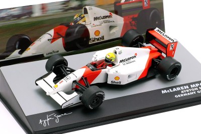 mclaren mp4/7 senna f1 1992 scala 1:43 edicola altaya