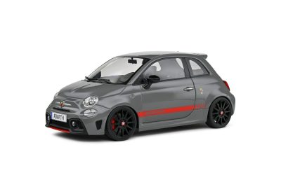 Modellino Solido Grey Fiat 695 Abarth XSR Edition Yamaha 2022 Scala 1:18