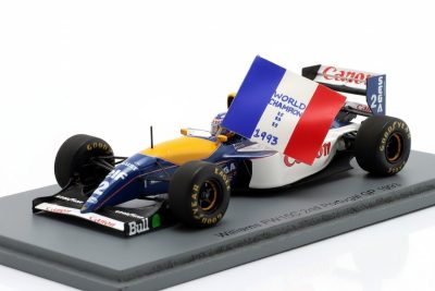 modellino Williams FW15C Alain Prost GP Portogallo 1993 Scala 1:43 Spark