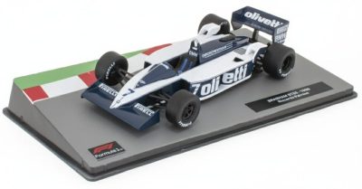 modellino Brabham BT55 Riccardo Patrese F1 1986 Scala 1:43 Edicola