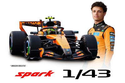 modellino mclaren f1 2026 mcl40 lando norris gp australia scala 1:43 spark
