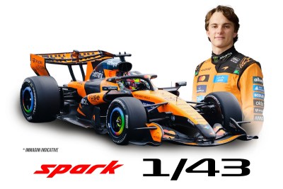 modellino mclaren f1 2026 mcl40 oscar piastri gp giappone scala 1:43 spark