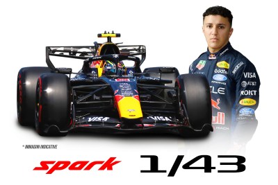 modellino red bull f1 2026 rb22 isack hadjar scala 1:43 spark