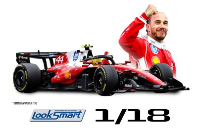 modellino ferrari sf-26 lewis hamilton gp canada f1 2026 scala 1:18 Looksmart model