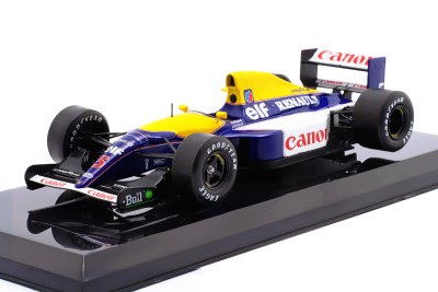 modellino Williams FW14B Nigel Mansell Campione F1 1992 Scala 1:24 Edicola